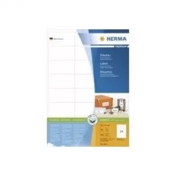 HERMA SuperPrint - Etiquetas - branco - 37 x 70 mm - 200 unidades 24) (4615)