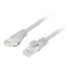 Cabo de rede LANBERG PCU6-10CU-1000-S Cat6 U/UTP RJ-45 straight-through 10 m Cinzento