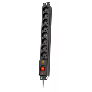 LESTAR LXARM 810 G-A K.:CZ 1,5M 19PDU preto 8 tomada(s) AC 230 V 1,5 m