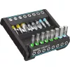 HAZET 2304SH-2 conjunto de bits 16 peças fenda Torx interior perfil Phillips