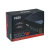 Fonte de alimentação AZZA PSAZ-550W ATX 550 W, 80 PLUS Bronze, ventoinha de 120 mm