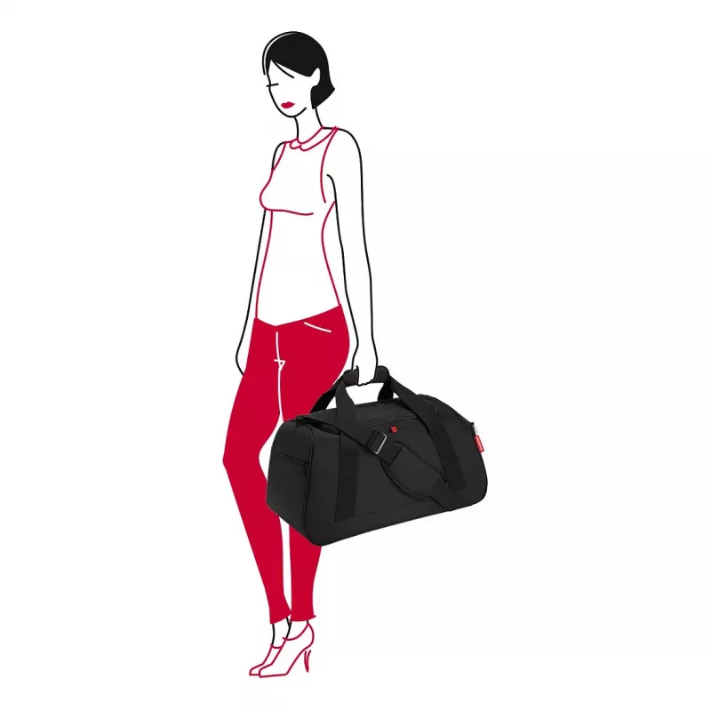 Reisenthel activitybag saco de viagem preto 35 l poliéster (MX7003)