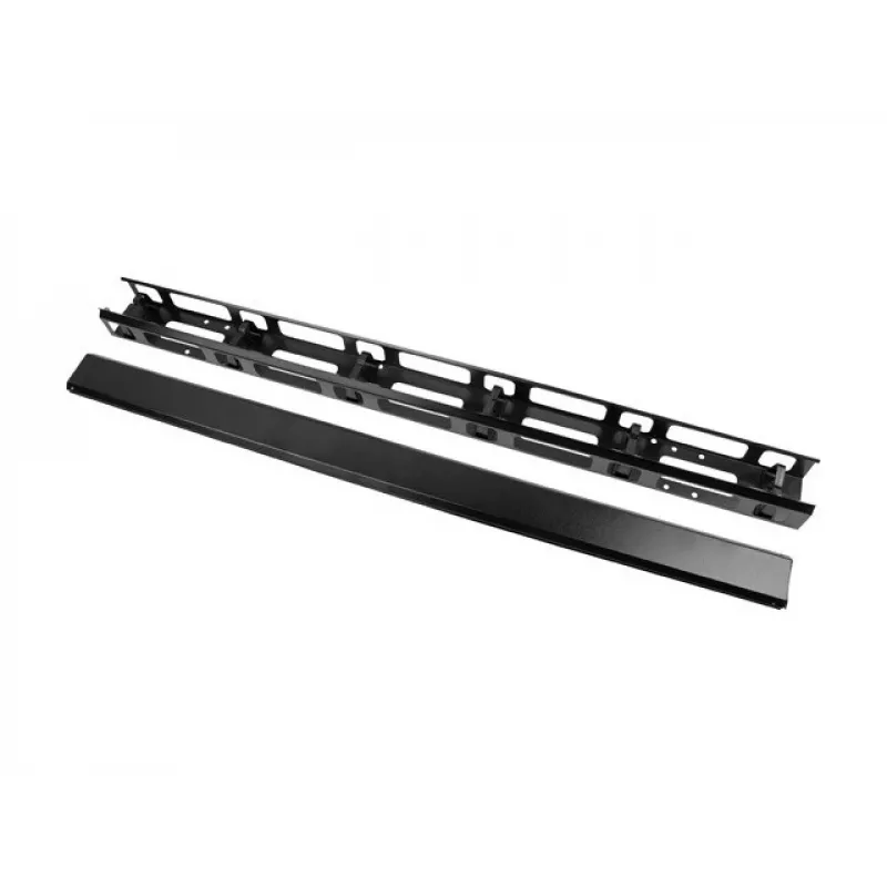 Organizador de cabos vertical LANBERG AK-1212-B 22U Preto, conjunto de 2 unidades