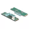 Adaptador USB 3.2 Gen 1 interno DeLOCK 61066 M.2 conector macho preto