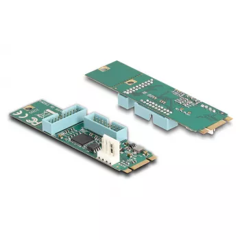 Adaptador USB 3.2 Gen 1 interno DeLOCK 61066 M.2 conector macho preto
