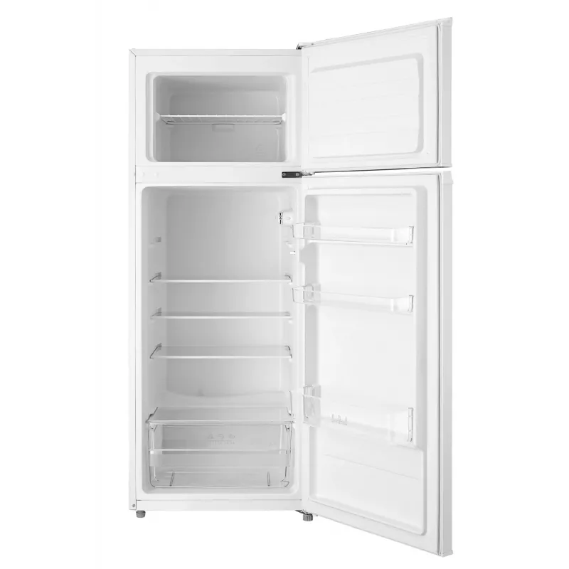 Frigorífico-congelador de livre instalação Midea MDRT294FGE01, 204 L no total, compartimento de refrigeração 163 L, compartimento de congelação 41 L, branco