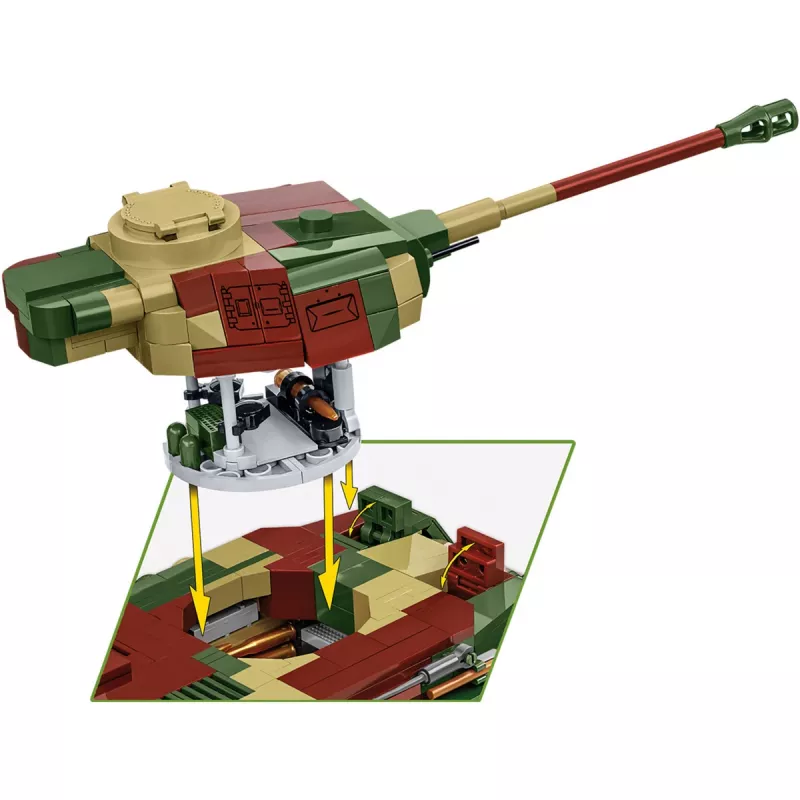 Blocos WWII PZKPFW IV AUSF.G 1107 blocos