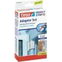 Adaptador para rede mosquiteira tesa Comfort para moldura de alumínio, branco, 55193-00