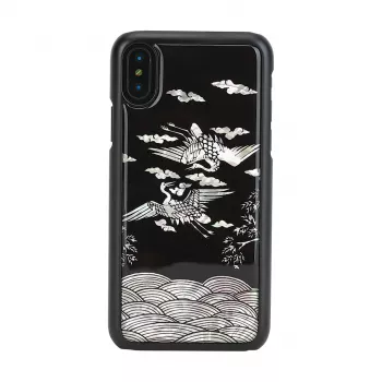 Capa para smartphone iKins para iPhone XS / XS Max — Crane preta capa de proteção
