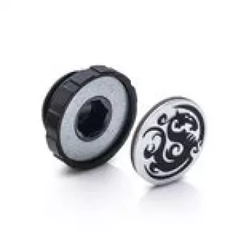 BitsPower tampões roscados G1/4 (4 unid.) — série Artemis, preto mate