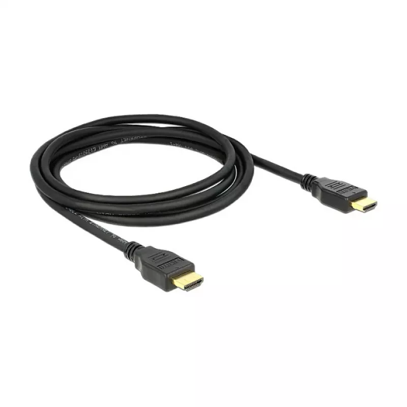 Cabo HDMI DeLOCK 84713 1 m Type-A macho para macho preto