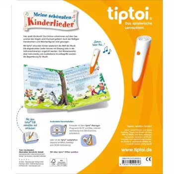 tiptoi As minhas canções infantis preferidas, livro didático