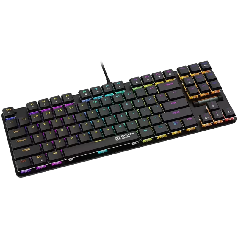 CANYON teclado Cometstrike TKL GK-50 EN/RU com fio