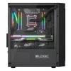 Caixa de computador Logic Concept Atos AM-ATOS-10-0000000-0002 ATX preta