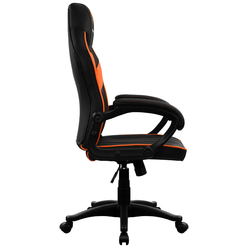 Cadeira gaming Thunder X3 EC1 preto laranja – design ergonómico, altura ajustável