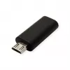VALUE Adaptador USB - USB-C (F) reversível para Micro-USB Type-B (M)