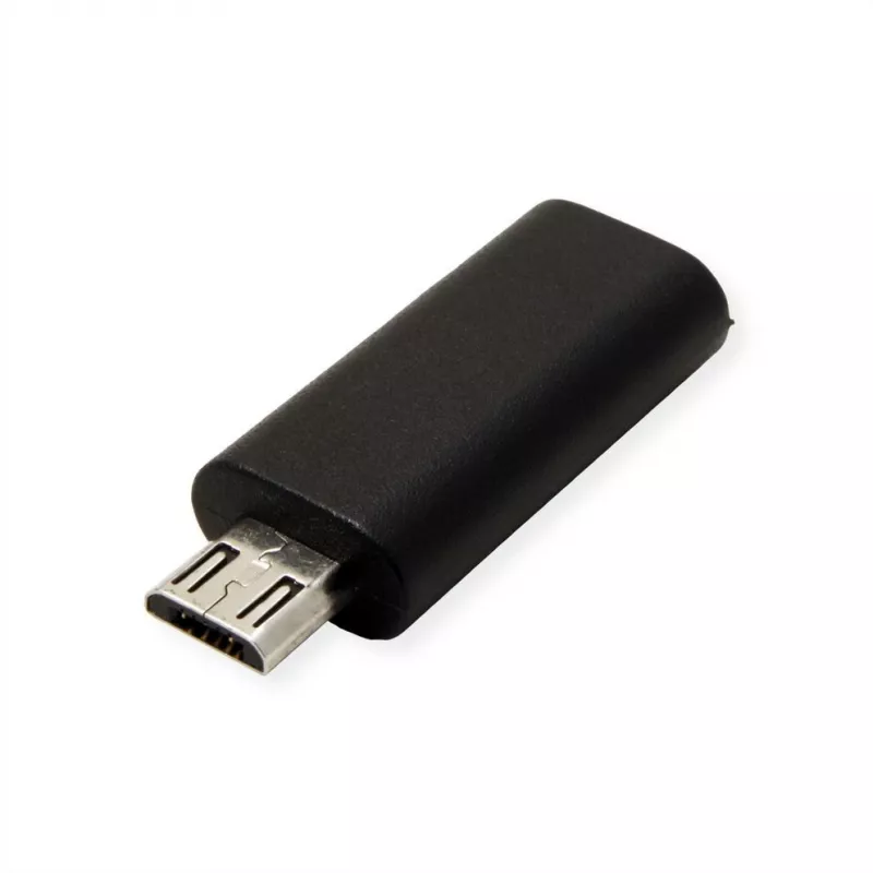 VALUE Adaptador USB - USB-C (F) reversível para Micro-USB Type-B (M)
