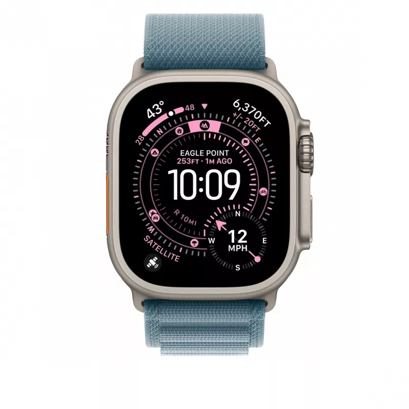 Bracelete Apple MFTH4ZM/A acessório para smartwatch azul titânio