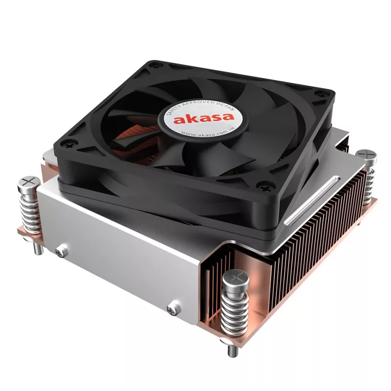 Dissipador de CPU Akasa AK-CC7402BT01 2U Low-Profile - socket LGA 1700 (AK-CC7402BT01)