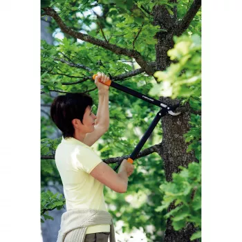 Tesoura de poda Fiskars 1000582 Bypass — tesoura de poda ergonómica para cortar ramos