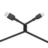 Cabo USB-A para USB-C Aukey CB-NAC1, 1 m, nylon entrançado, USB PD 60 W, USB 2.0