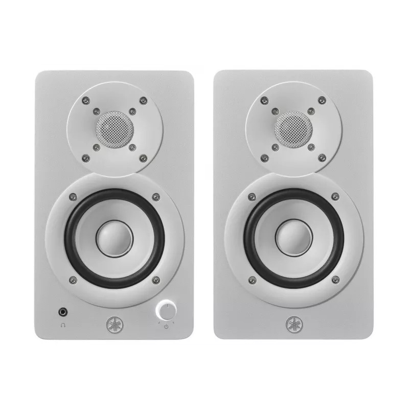 Yamaha HS3 branco - monitores ativos de campo próximo de duas vias, par