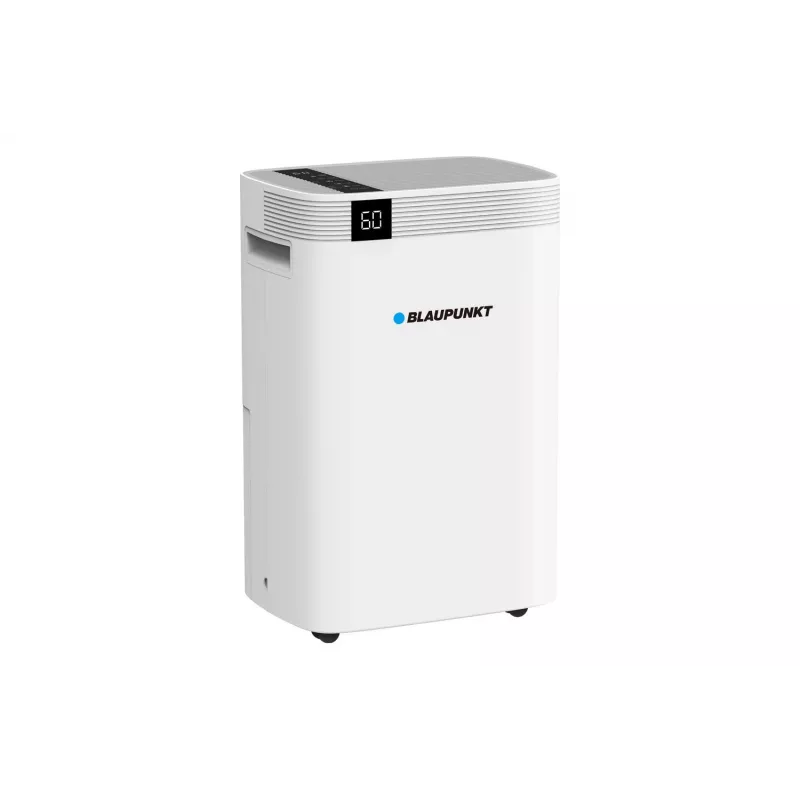 Desumidificador BLAUPUNKT ADH601 — depósito de 2,5 l, 16 l/24h, 245 W, 48 dB, Wi‑Fi, para 20–40 m², branco