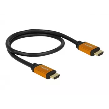 Cabo HDMI DeLOCK 85729 2 m HDMI Type-A Standard preto dourado