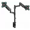 ONKRON G140-B Suporte de secretária para monitores de 13-32 polegadas, preto