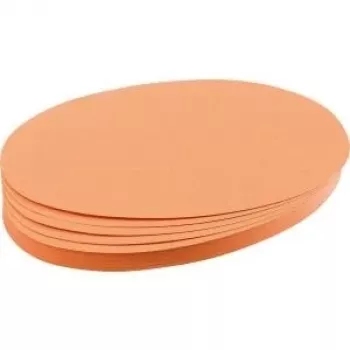 Cartões de moderação Franken UMZ 1119 05 — laranja, 11,0 × 19,0 cm