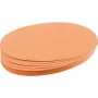 Cartões de moderação Franken UMZ 1119 05 — laranja, 11,0 × 19,0 cm
