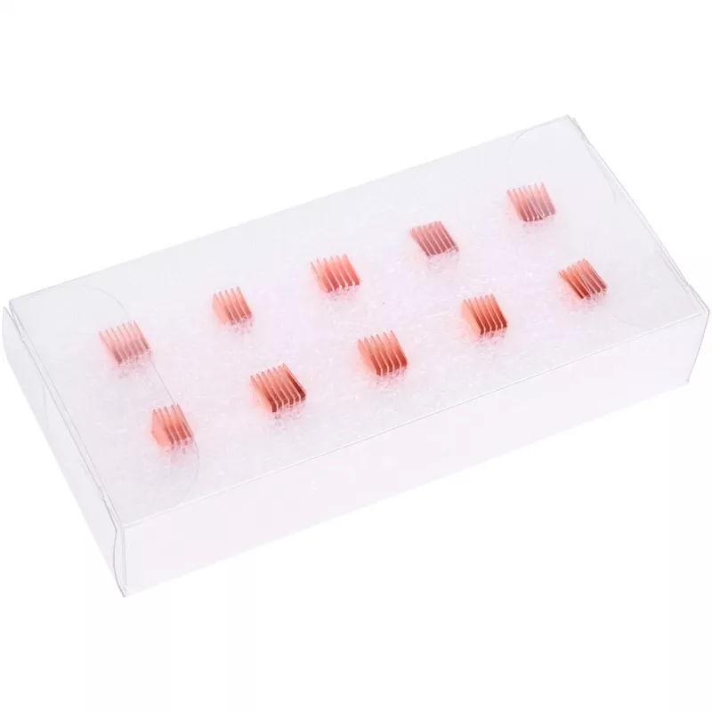 Dissipadores de calor de cobre para RAM de GPU 6,5x6,5mm