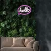 Luzes de néon decorativas MANTA SNL08PKT rosa/branco – fita LED flexível, iluminação decorativa de baixa tensão