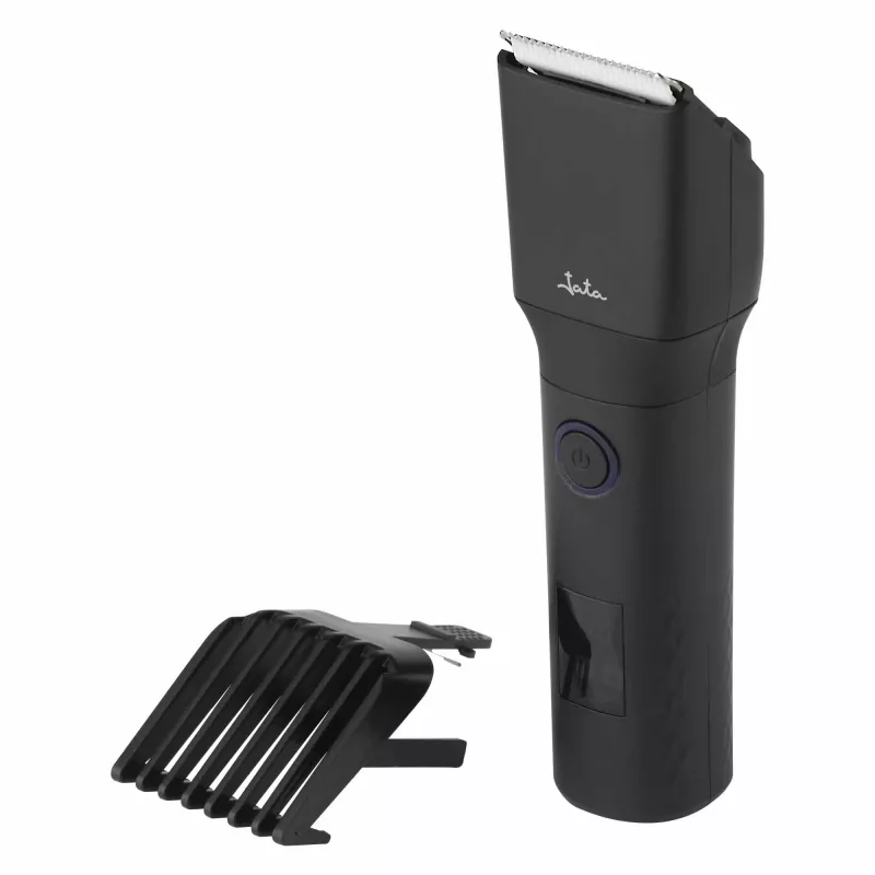 Aparador de pelos JATA JBCP3700 preto indicador LED 100 min de autonomia