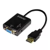 Adaptador HDMI-VGA com áudio AK-76 Savio SAVAK-76