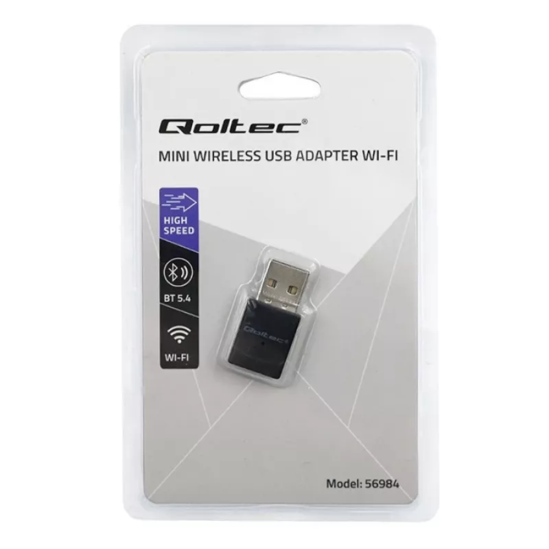 Adaptador Wireless WiFi Standard AX BT 5.4
