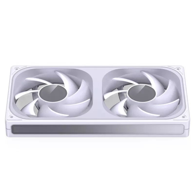 Ventoinhas para caixa JONSBO ZB-240W 2x120mm ARGB PWM – branco