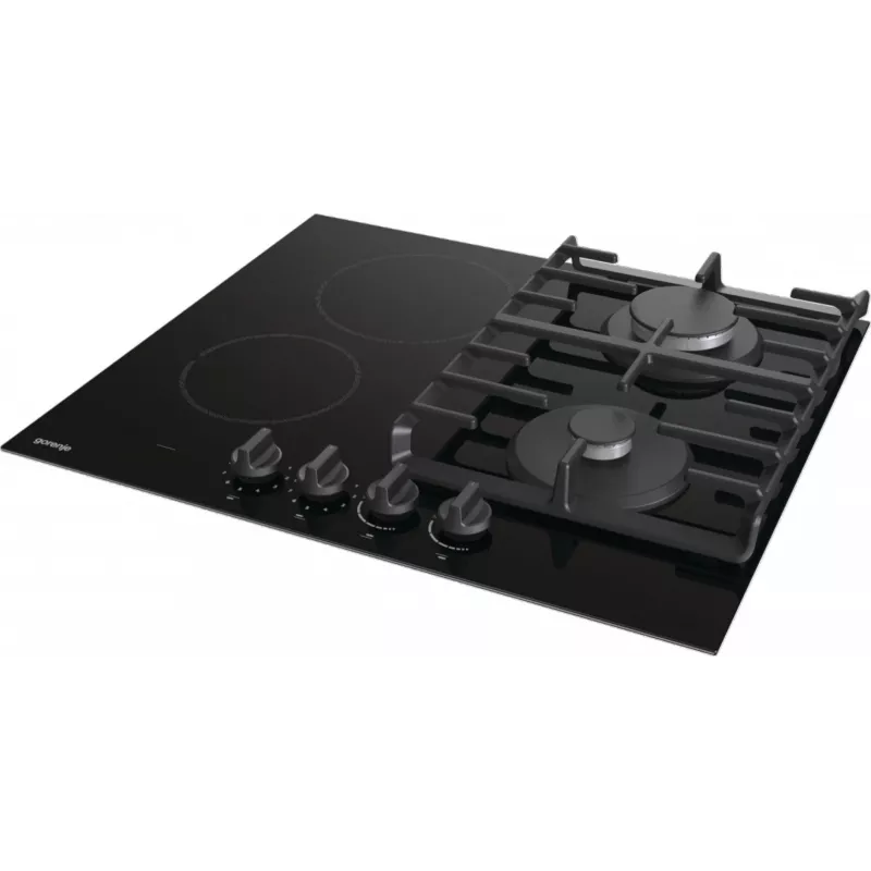 Gorenje GCE691BSC preto encastrar 60 cm combinado 4 zona(s) de cozinhar