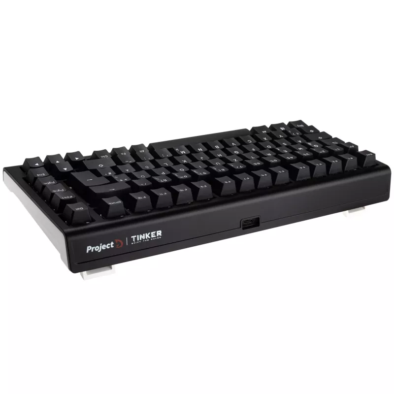 Teclado Ducky Tinker 75 Gaming USB Alemão Preto