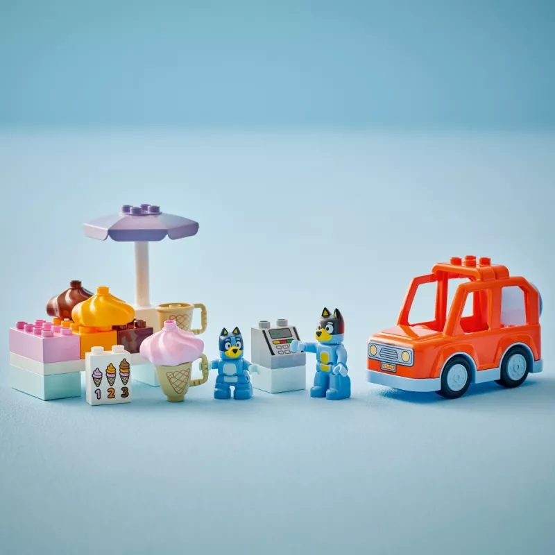 LEGO BLUEY 10458 Passeio de Gelado com a Bluey