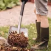 Pá Fiskars Ergonomic FS.S. 1025376 cinzento — pá de jardim ergonómica, Fiskars 1070058