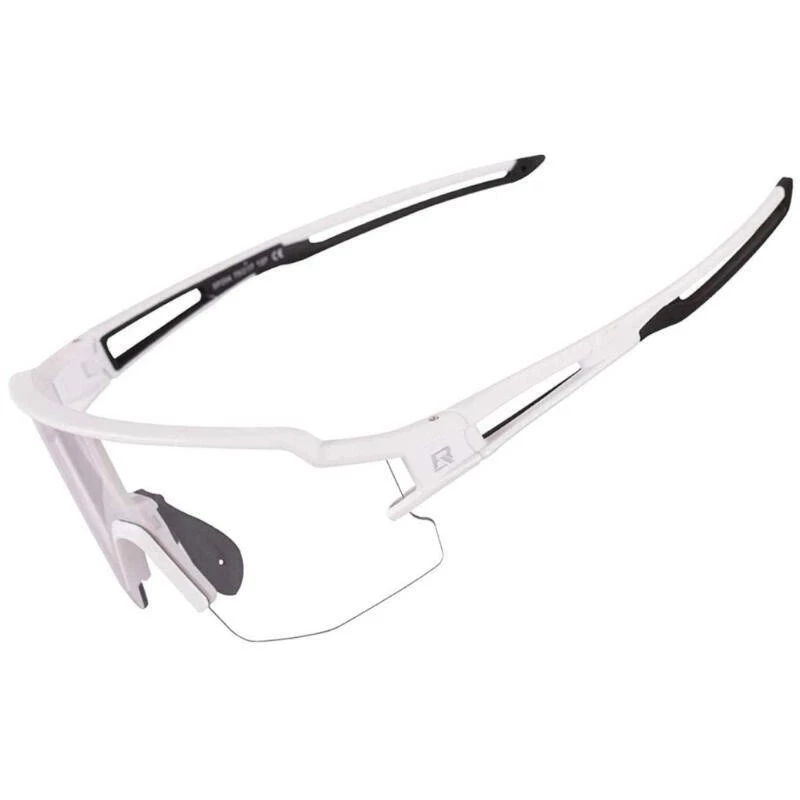 Rockbros 10172 Óculos de ciclismo fotocromáticos UV400 brancos