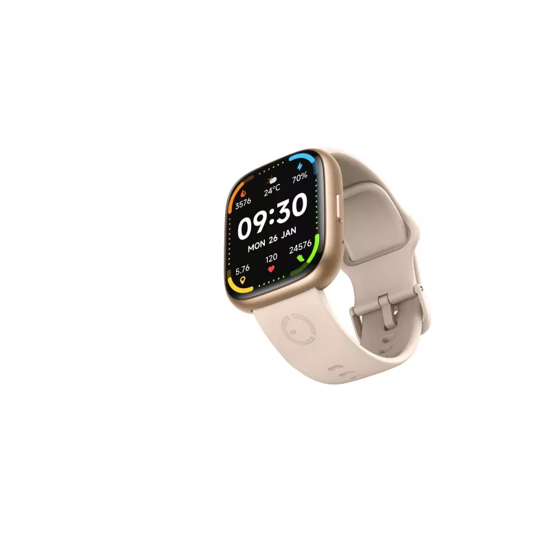 Smartwatch EW06 dourado