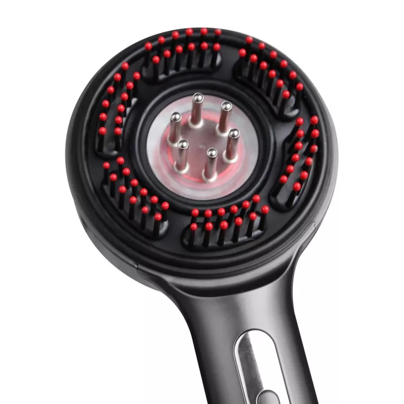 Escova massajadora regeneradora para cabelo e couro cabeludo MT6537