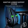 Cadeira gaming Razer Iskur V2 assento acolchoado preto