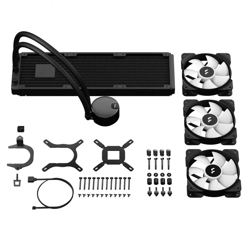 Fractal Design Lumen S36 v2 RGB refrigerador líquido tudo-em-um para processador 12 cm preto 1 unid.