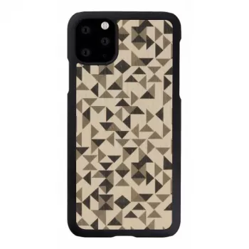 Capa para telemóvel man and wood para iPhone 11 Pro Max — design mono-triângulo preto
