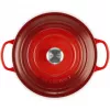 Le Creuset Signature 6,7 L redonda vermelho