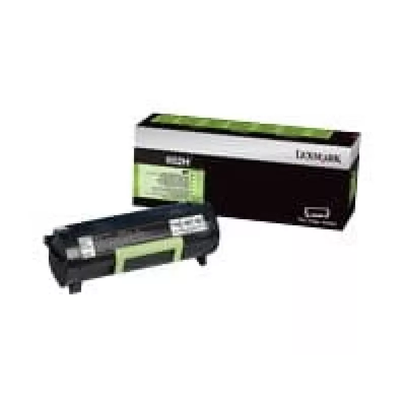 Toner Lexmark 60F0HA0 preto para impressora laser, alcance 10.000 páginas, 1 unid.