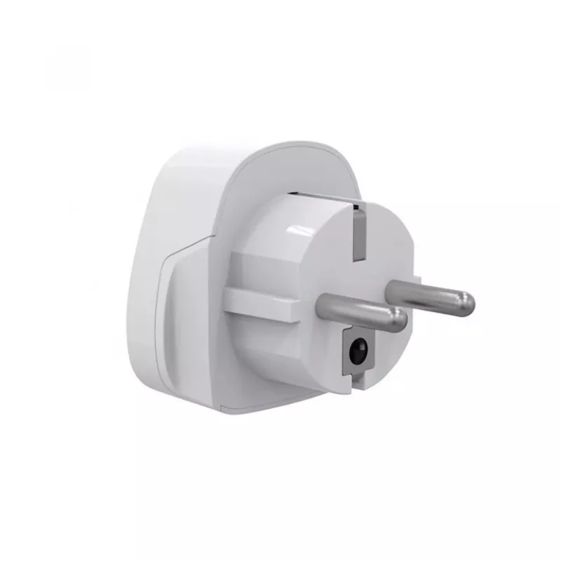 Adaptador de tomada de viagem GEMBIRD A-AC-EUMINTF — universal para UE, 15A